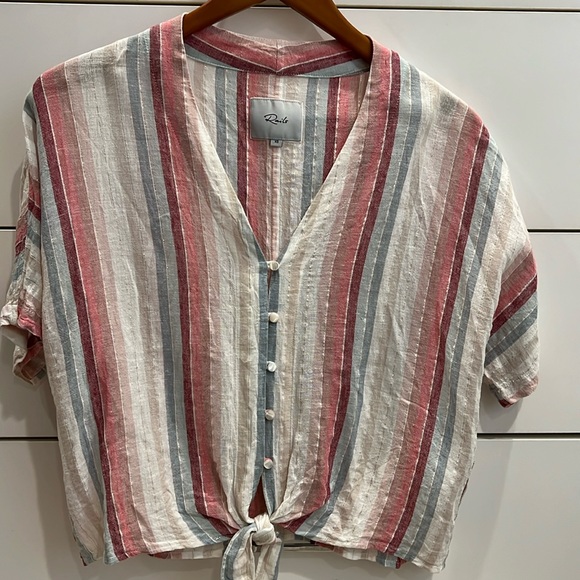Rails - Linen Button Up - Picture 1 of 6